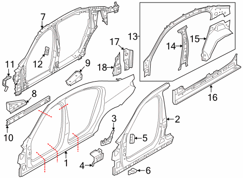 2023 BMW i7 Uniside Diagram