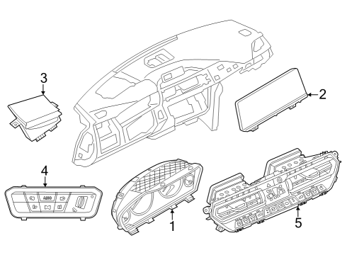 2023 BMW 430i Gran Coupe Navigation System Diagram