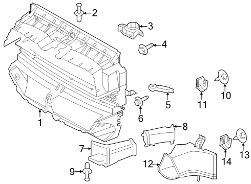 2021 BMW M3 Air Intake Diagram 2