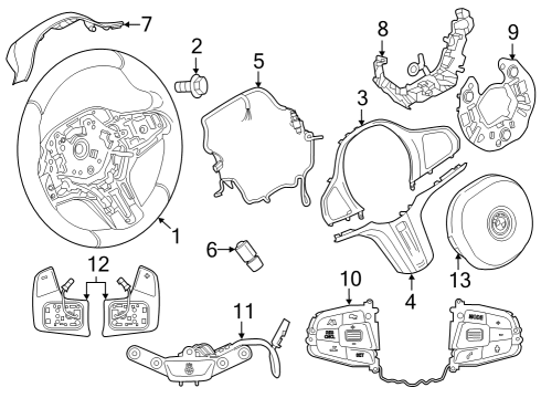 2021 BMW M340i Gear Shift Control - AT Diagram