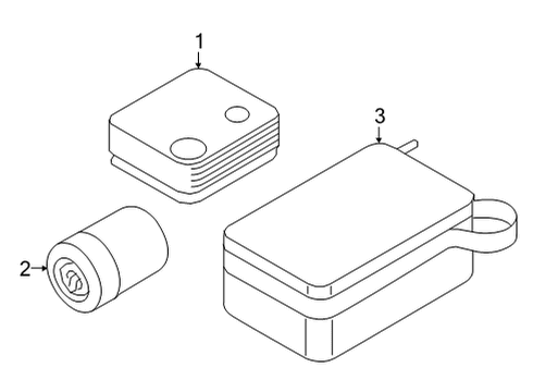 2022 BMW 430i Air Compressor Diagram