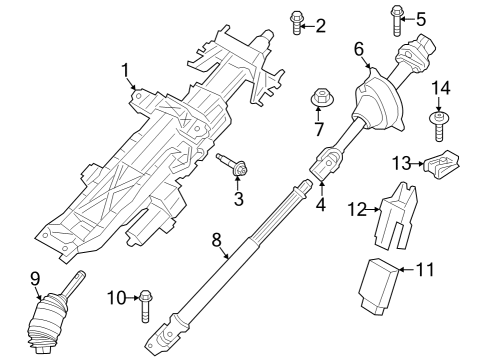 2024 BMW i7 HEX BOLT Diagram for 32306894140