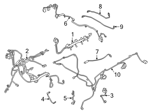 2023 BMW X5 M Wiring Harness Diagram 3