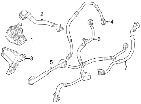 2024 BMW X5 Water Pump Diagram 4