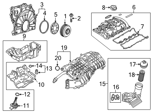 2023 BMW X3 M Filters Diagram 4