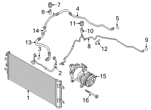 2023 BMW X2 Switches & Sensors Diagram