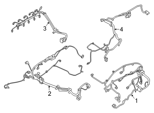 2023 BMW X5 M Wiring Harness Diagram 2