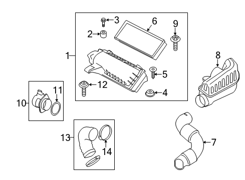 Rubber Boot Diagram for 13718611921