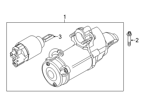 2021 BMW M850i xDrive Starter Diagram