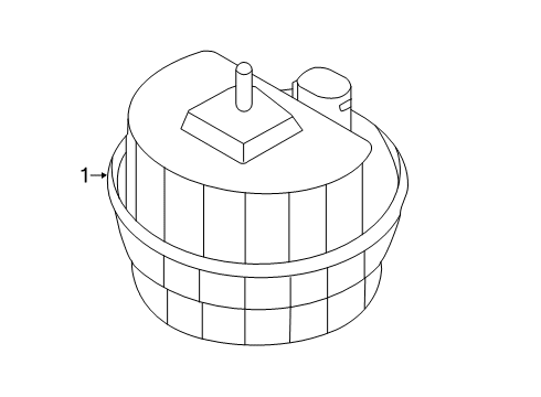 2023 BMW 330i xDrive Anti-Theft Components Diagram