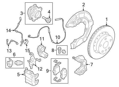 2022 BMW i4 Parking Brake Diagram