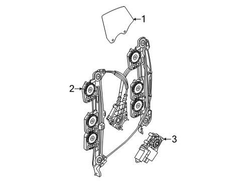 2022 BMW 228i Gran Coupe Rear Door Diagram 2