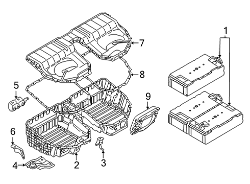 2021 BMW X3 M Battery Diagram 5