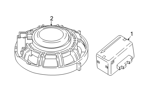 2023 BMW X2 Communication System Components Diagram