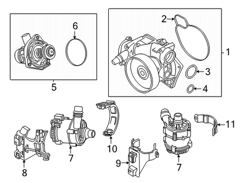 2022 BMW X5 Turbocharger Diagram 4