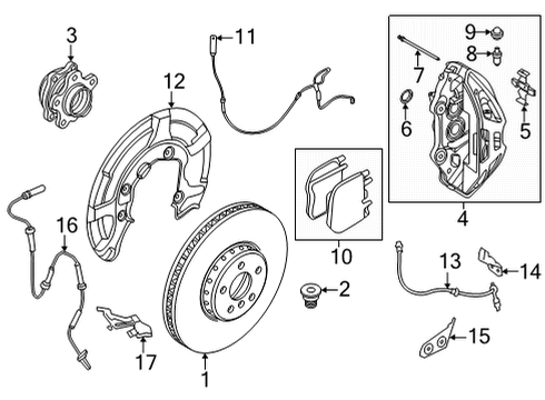 2021 BMW X6 M Anti-Lock Brakes Diagram 3