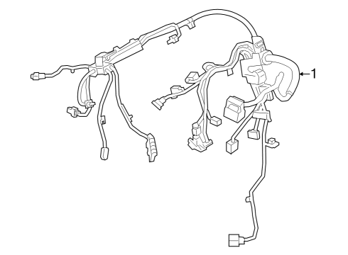 2024 BMW 430i xDrive Gran Coupe Wiring Harness Diagram