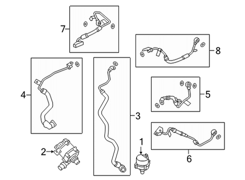 2022 BMW X6 M Water Pump Diagram 5