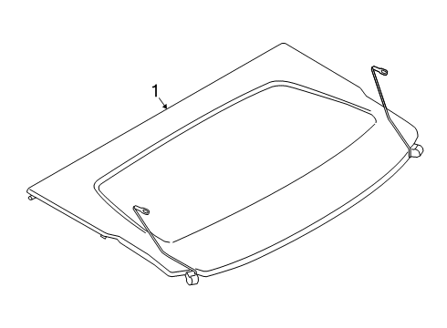 2023 BMW X2 Interior Trim - Rear Body Diagram 3