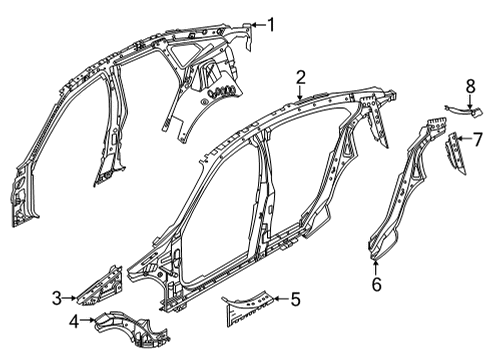 2022 BMW 228i Gran Coupe Uniside Diagram 2