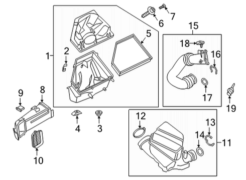 2022 BMW 430i Filters Diagram 1