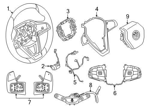 2022 BMW 750i xDrive Cruise Control Diagram 4