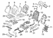 Diagram for 2022 BMW M5 Seat Heater Pad - 52104810481