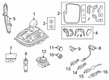 Diagram for 2021 BMW 330e Automatic Transmission Shift Levers - 61315A5C477