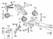 Diagram for BMW X6 M Engine Mount - 22119844628