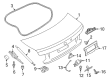 Diagram for BMW M240i xDrive Trunk Lid Lift Support - 51248492174