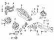 Diagram for BMW M440i xDrive Gran Coupe Engine Mount Bracket - 22119452141