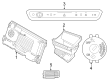 Diagram for 2024 BMW 330e xDrive Speedometer - 62305A589A5