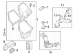 Diagram for BMW 750e xDrive Air Filter Box - 13715A1BC45