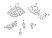 Diagram for BMW 330e xDrive Automatic Transmission Shift Levers - 61315A6AE92