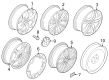 Diagram for BMW X1 Alloy Wheels - 36116898041