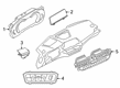 Diagram for 2021 BMW 330e xDrive Speedometer - 62105A3BA20