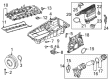 Diagram for BMW X4 M Oil Cooler - 11427882997