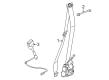 Diagram for BMW X1 Seat Belt - 72115A386B0