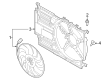 Diagram for 2024 BMW X1 Cooling Fan Assembly - 17429846927