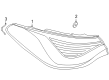 Diagram for 2024 BMW 430i Back Up Light - 63217477606