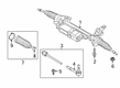 Diagram for BMW X4 Steering Gearbox - 32107889742