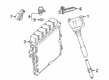 Diagram for 2021 BMW X3 Engine Control Module - 12145A059D6