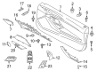 Diagram for BMW M8 Door Lock Switch - 61315A95758