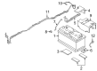 Diagram for BMW M440i Battery Cable - 61125A690C1