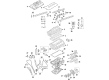 Diagram for BMW X6 M Engine Mount - 22118841311