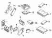 Diagram for BMW 840i Fuse Box - 61357927677