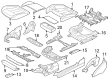 Diagram for BMW 750e xDrive Seat Cushion Pad - 52105A68493