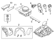 Diagram for BMW Automatic Transmission Shift Levers - 61315A7DFE4