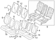 Diagram for 2023 BMW X1 Seat Cushion Pad - 52209493596