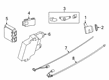 Diagram for 2021 BMW X7 Parking Assist Distance Sensor - 66209826954